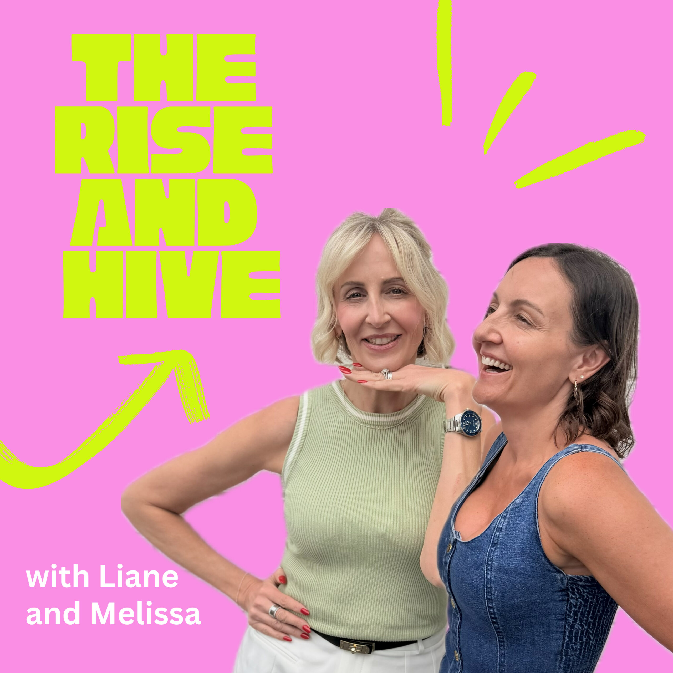The Rise and Hive podcast artwork